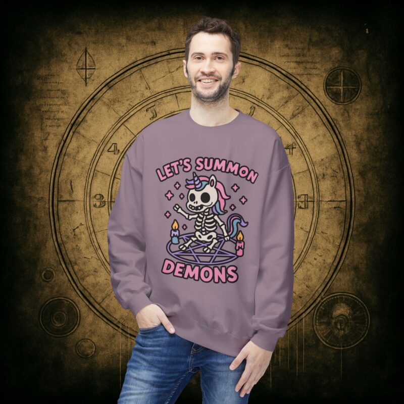 Let’s Summon Demons Unisex Sweatshirt - Image 39