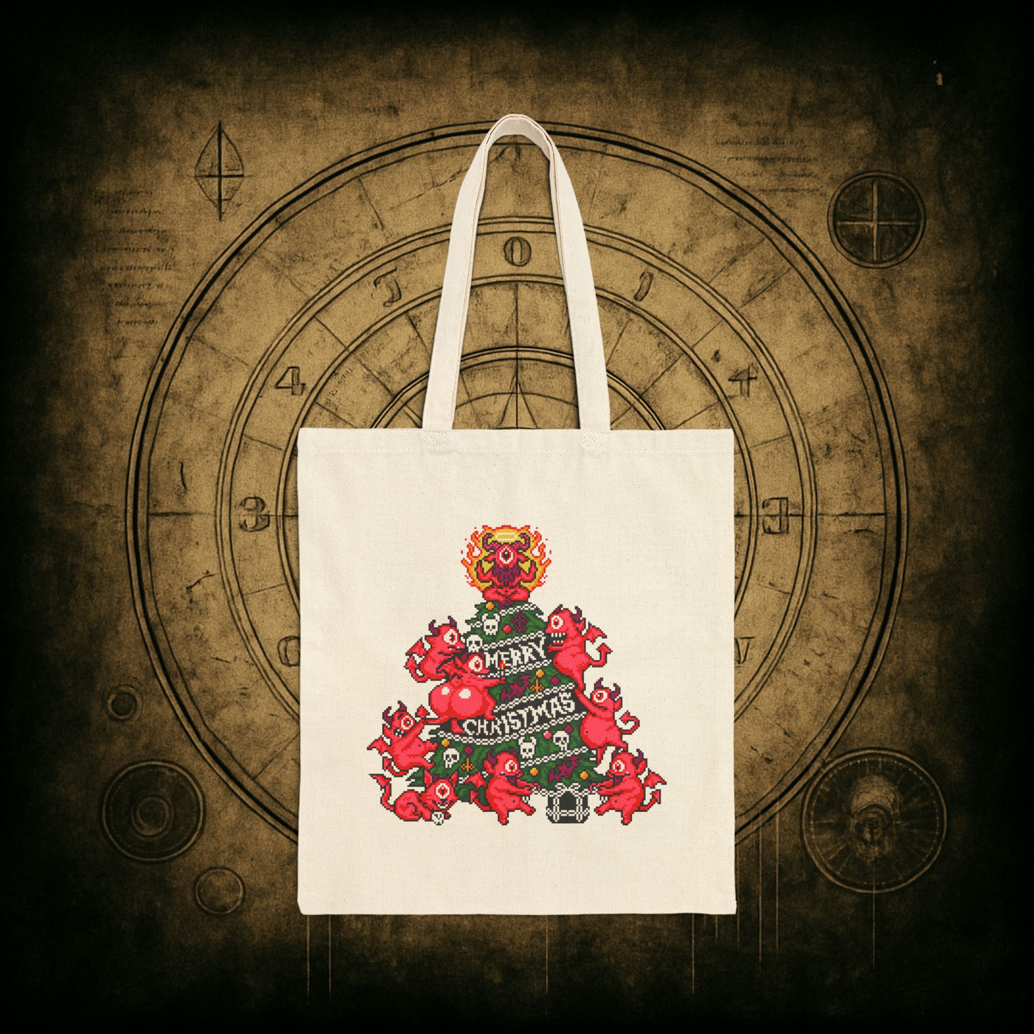 Merry Christmas Tote Bag - Image 8
