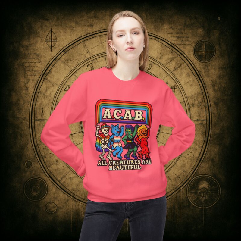 All Creatures are Beautiful Unisex Sweatshirt - Image 41