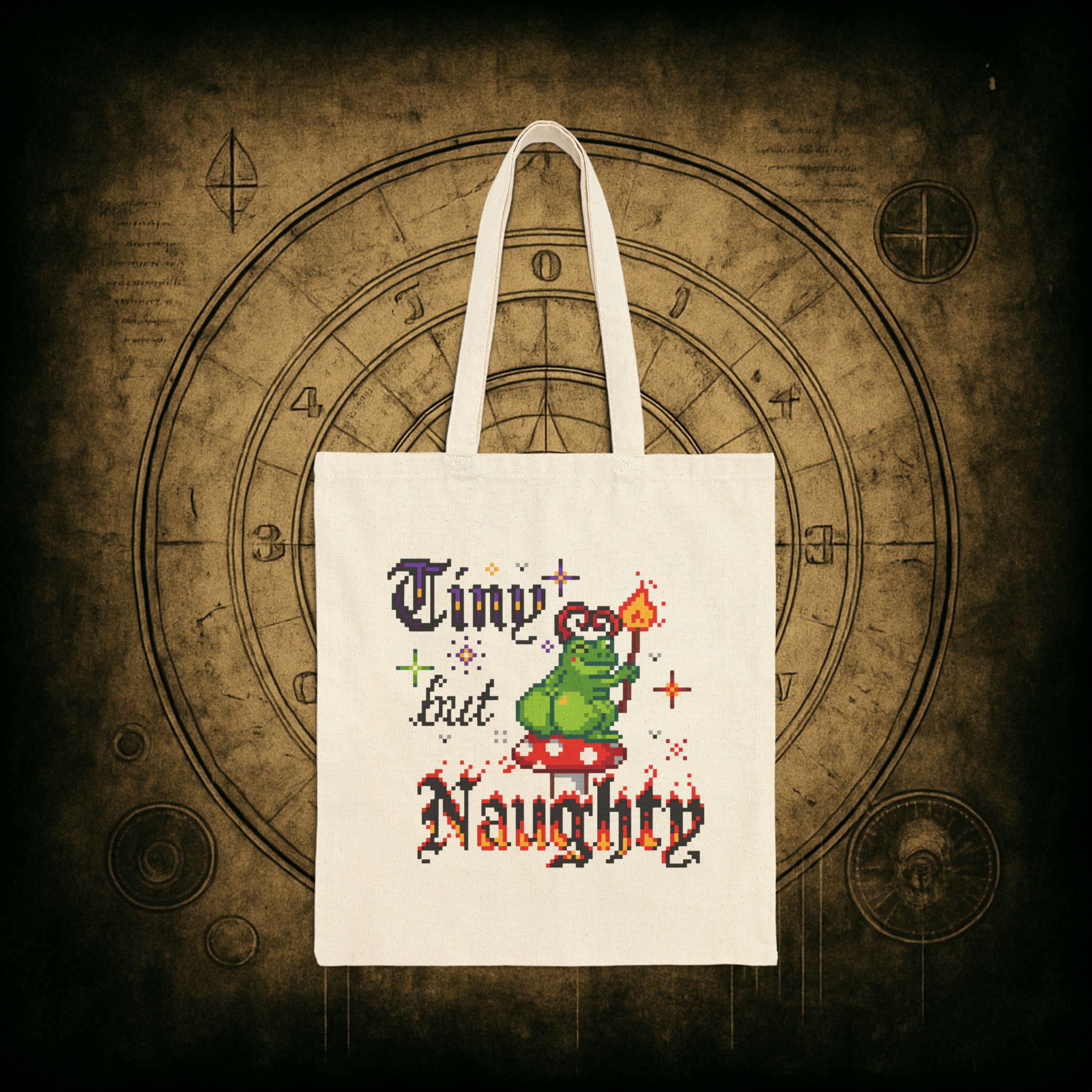 Tiny But Naughty Tote Bag