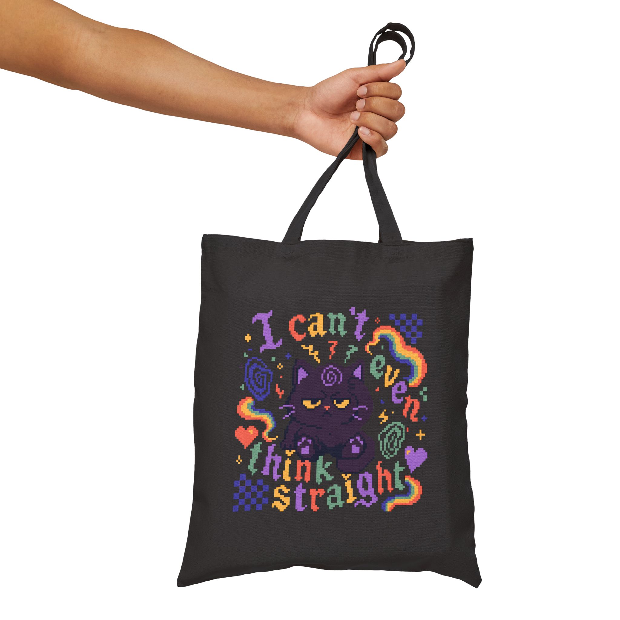 Think Straight Tote Bag - Image 5