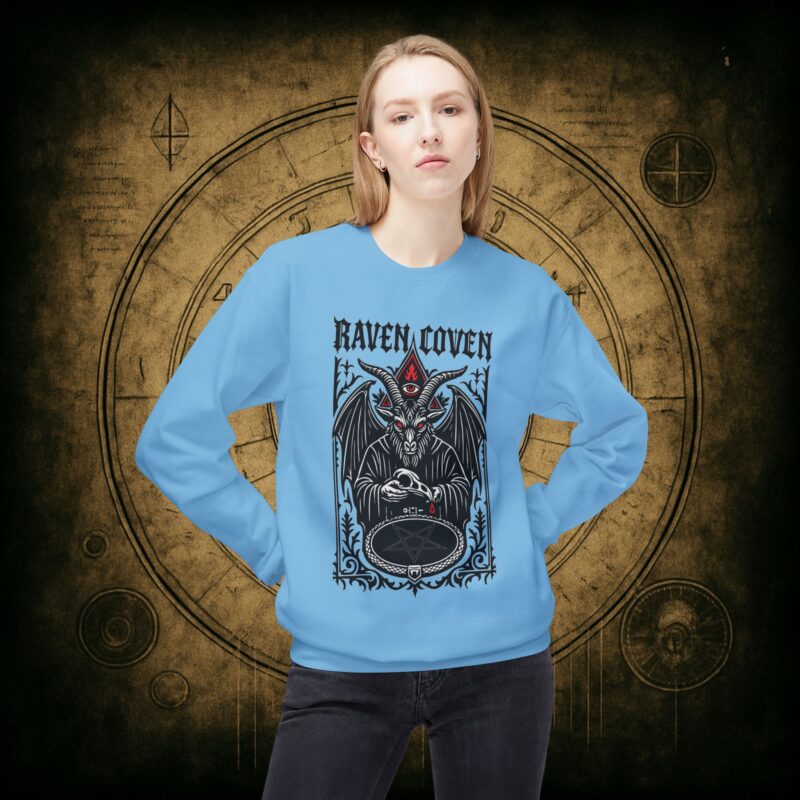 Raven Coven Initiation Unisex Sweatshirt - Image 23