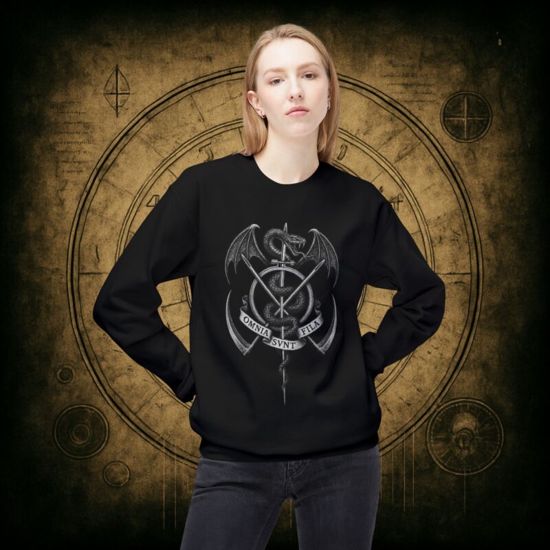 Omnia Sunt Fila Unisex Sweatshirt - Image 2