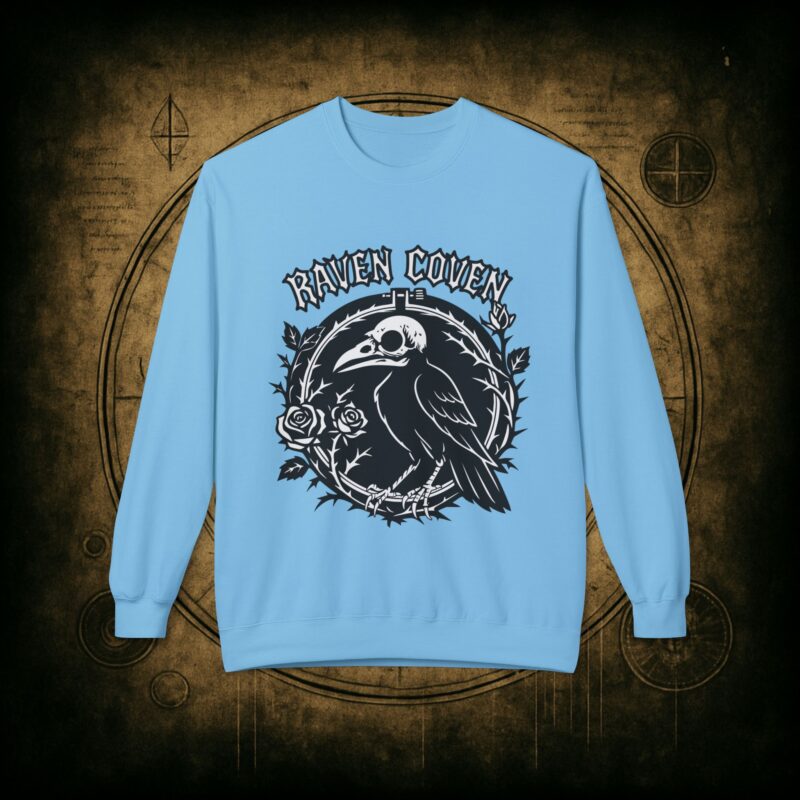 Raven of the Coven Raven Unisex Sweatshirt - Image 22