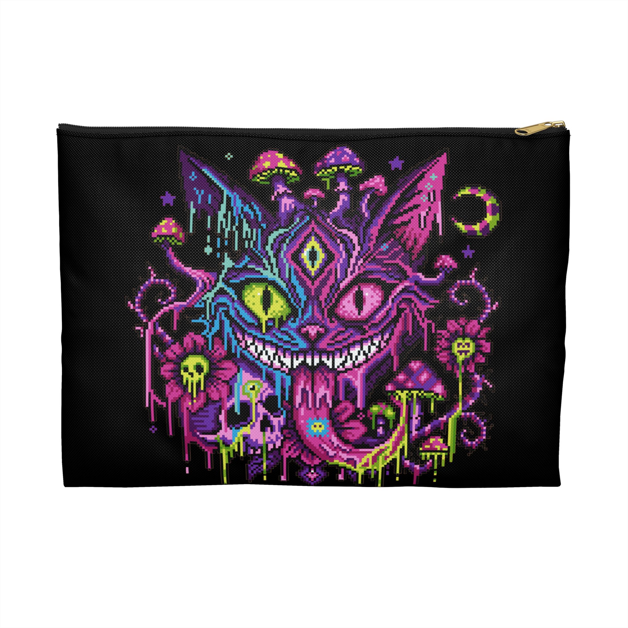 Psychedelic Cheshire Cat Project Bag