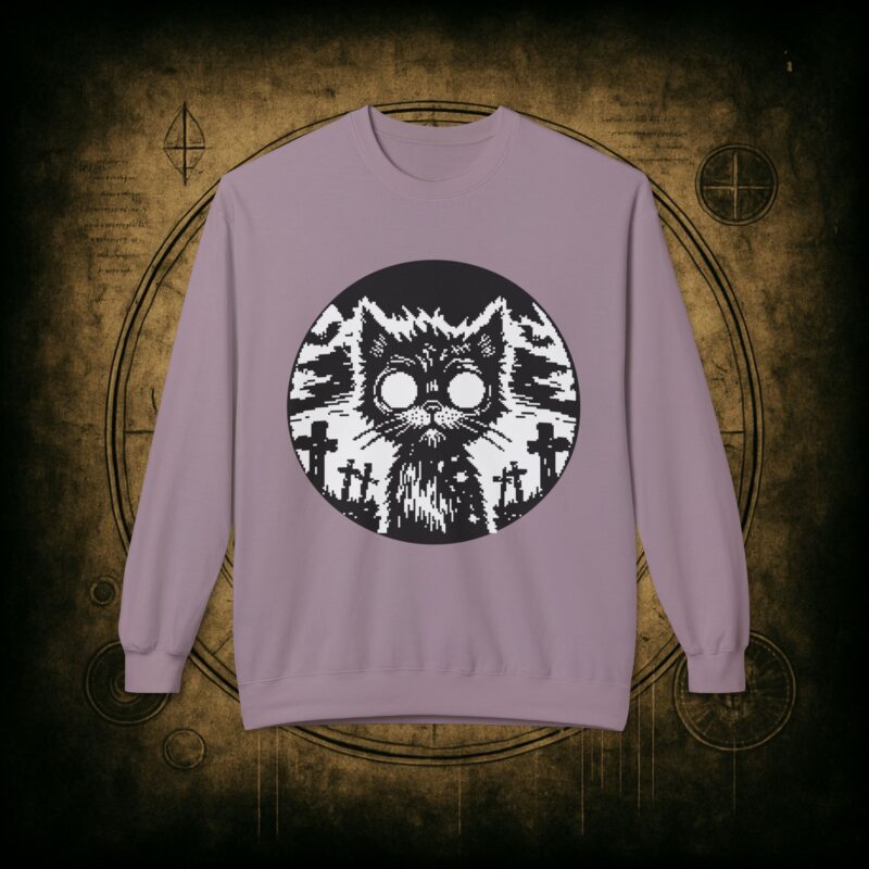 Zombie Cat Unisex Sweatshirt - Image 37