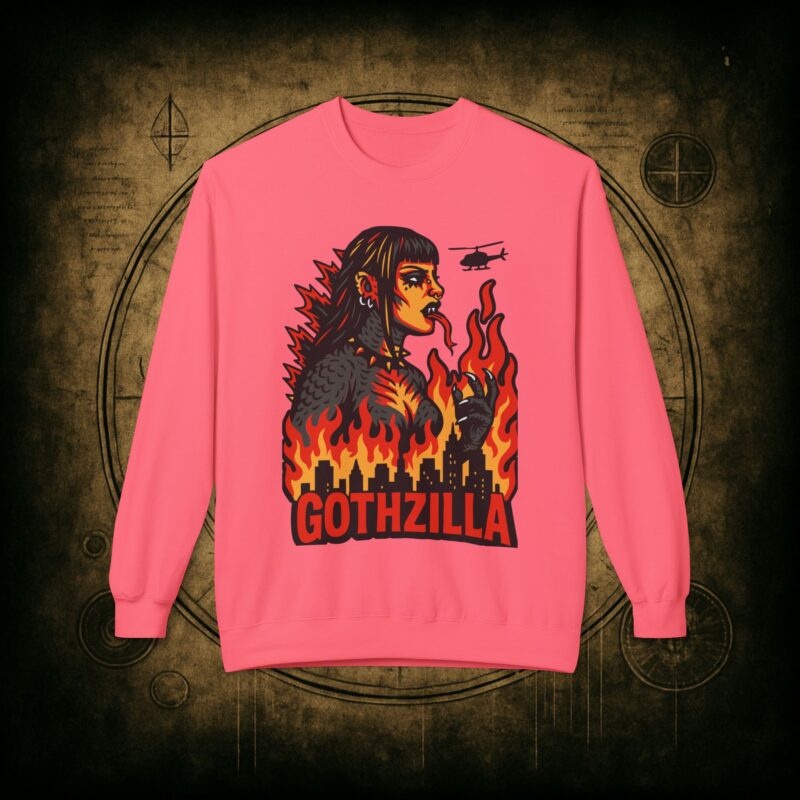 Gothzilla Unisex Sweatshirt - Image 40