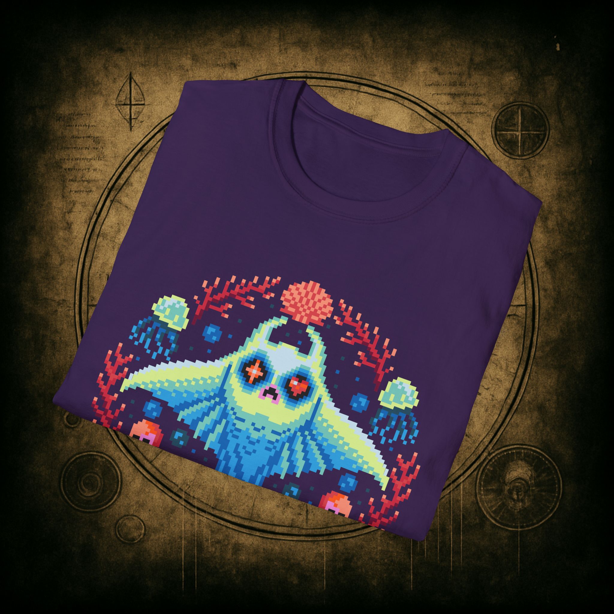 Manta Ray Unisex T-Shirt - Image 62
