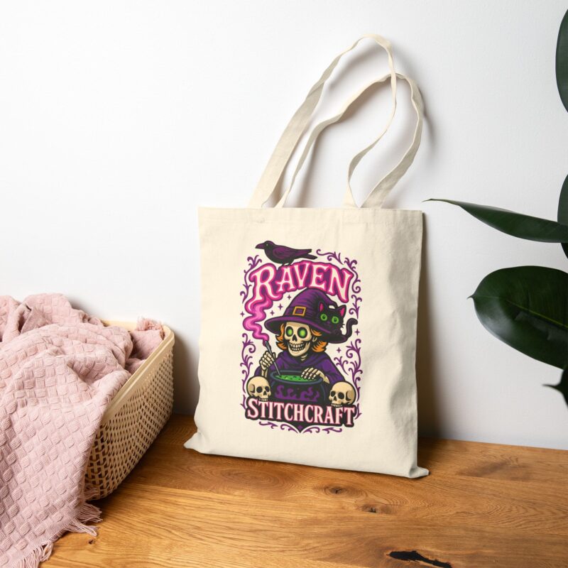 Raven Stitch Craft Brewing Tote Bag - Image 12