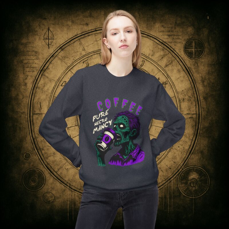 Zombie Coffee Necromancy Sweatshirt - Image 23