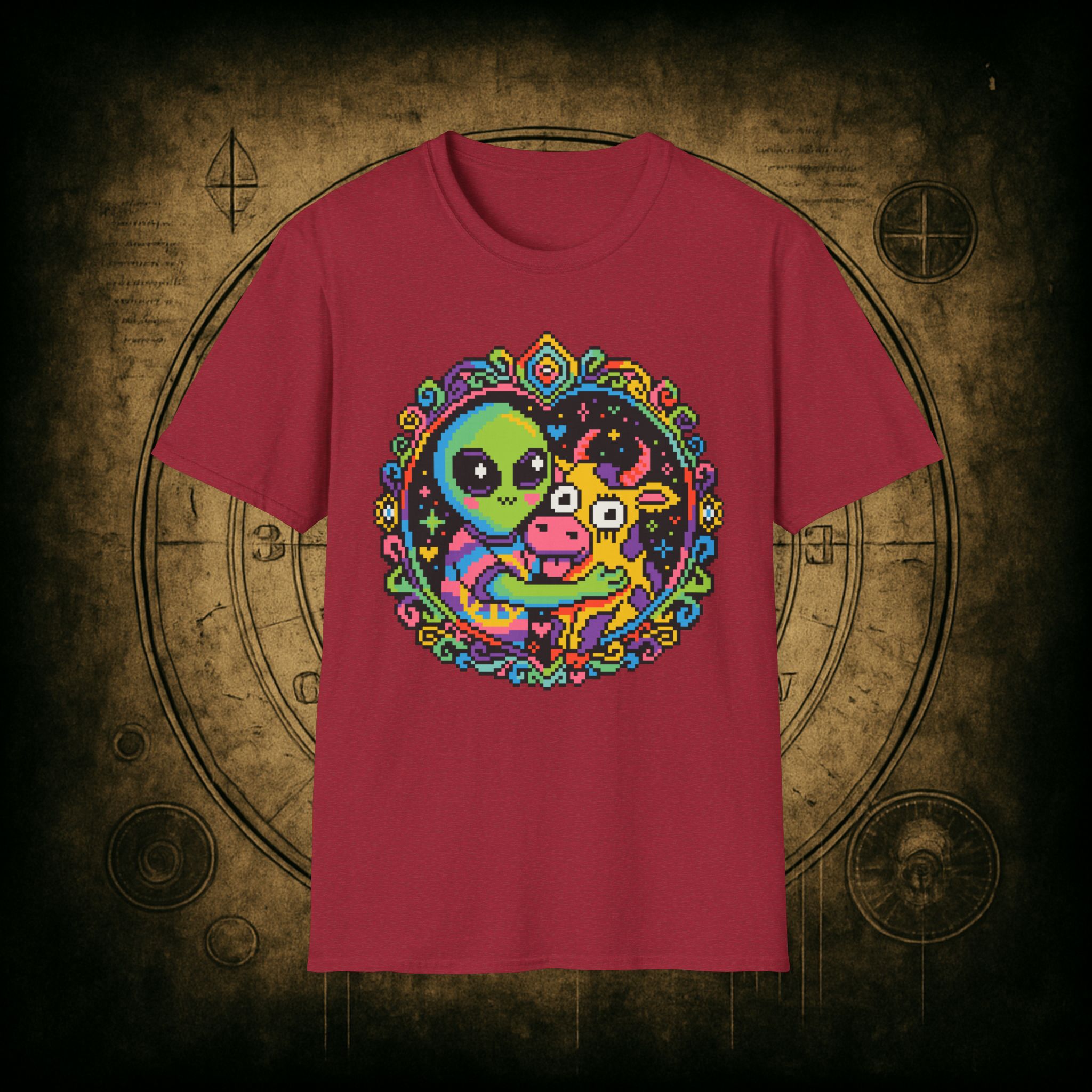 Space Cow Unisex T-Shirt - Image 17