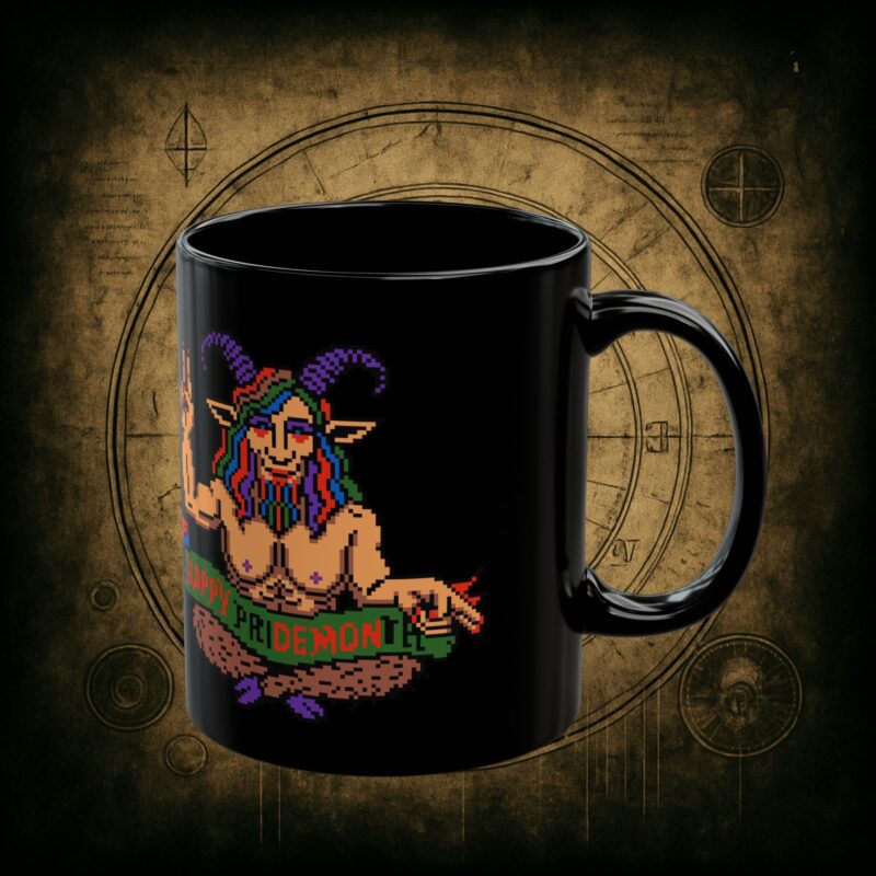 Happy PriDEMONTH Ceramic Mug - Image 2