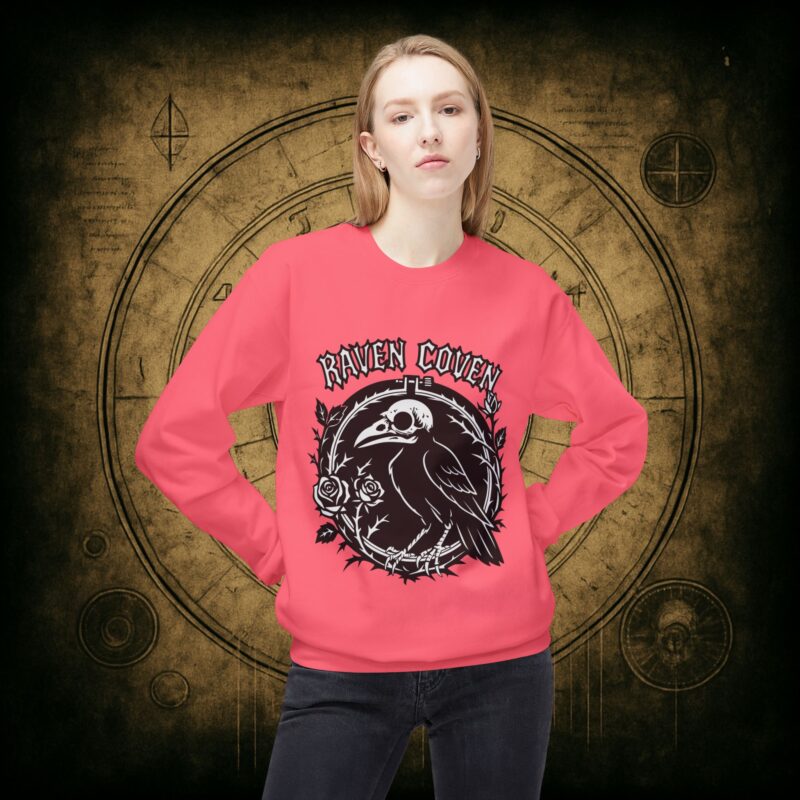 Raven of the Coven Raven Unisex Sweatshirt - Image 41