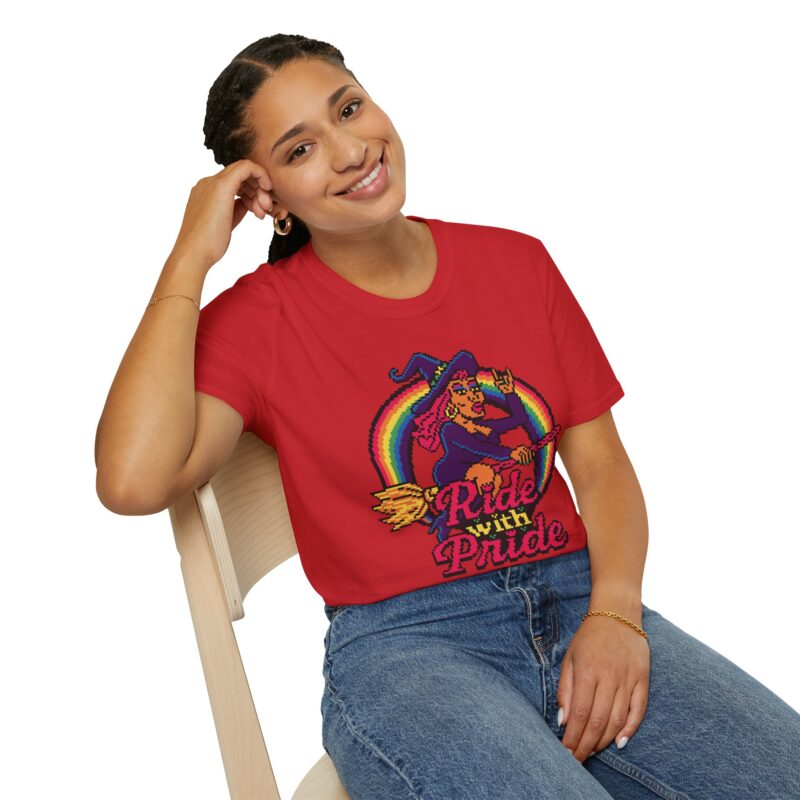Ride with Pride Unisex T-Shirt - Image 71
