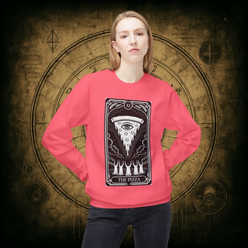 The Pizza Tarot Unisex Sweatshirt - Image 41
