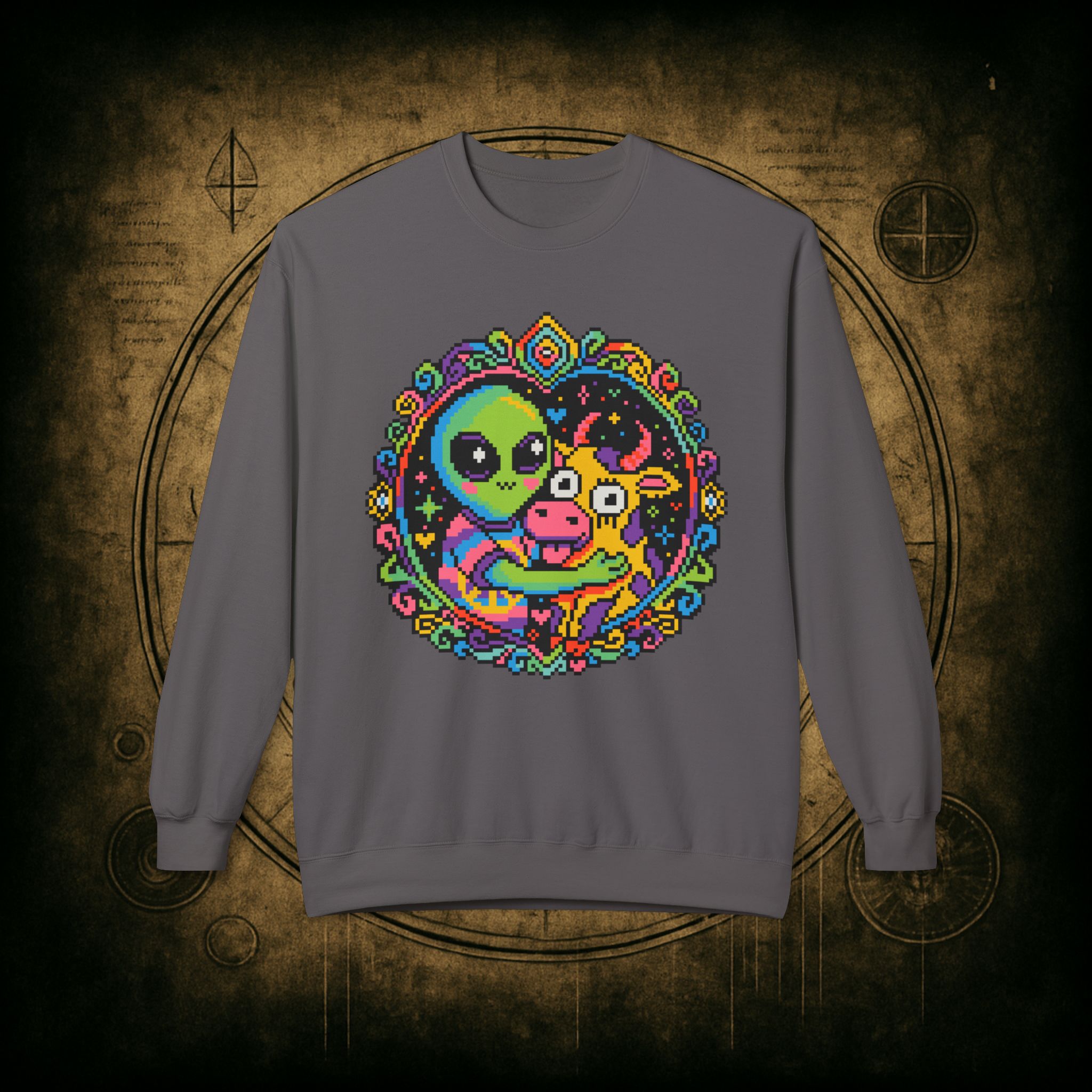Space Cow Sweatshirt - Image 37