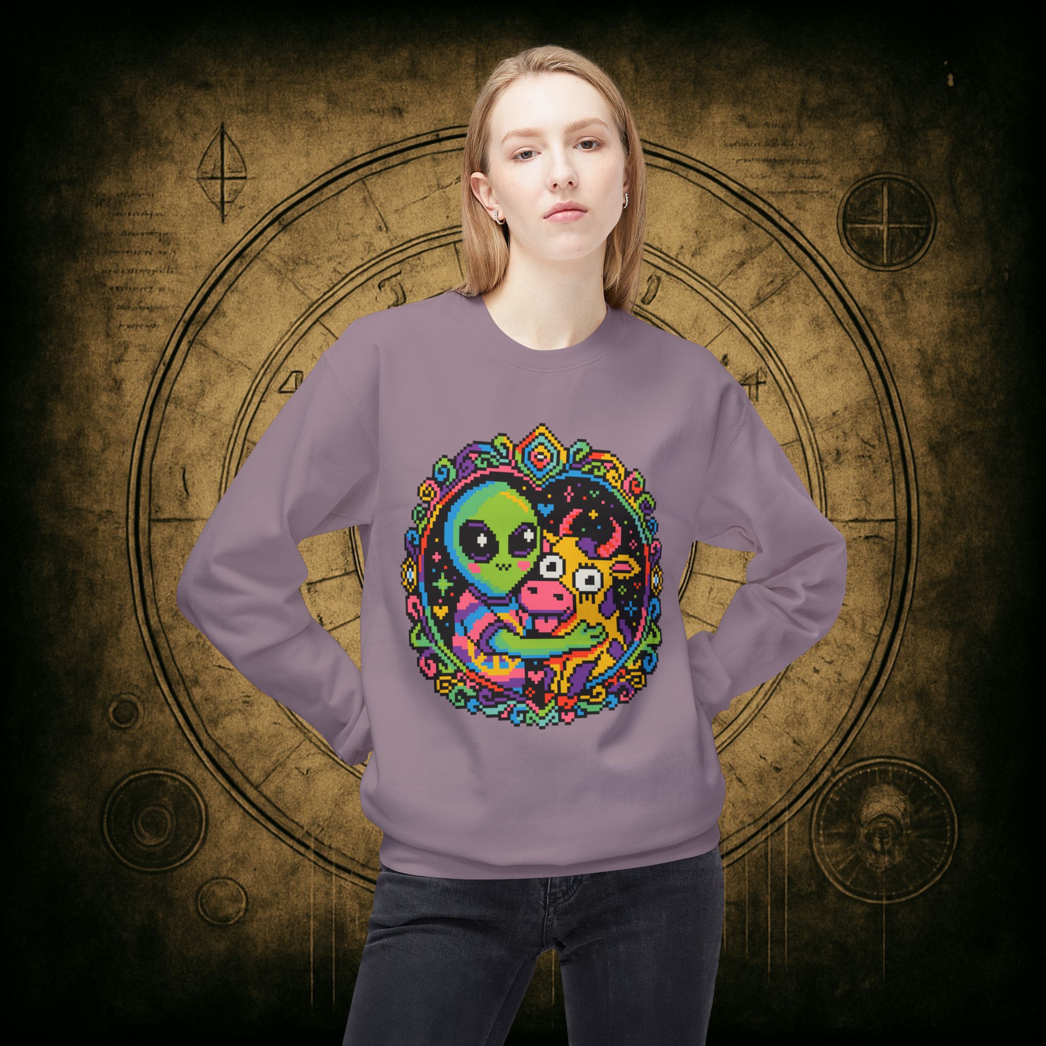 Space Cow Sweatshirt - Image 50