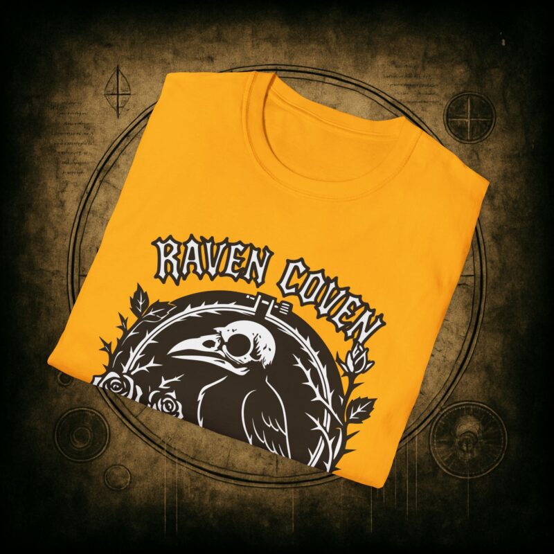 Raven of the Coven Raven Unisex T-Shirt - Image 29