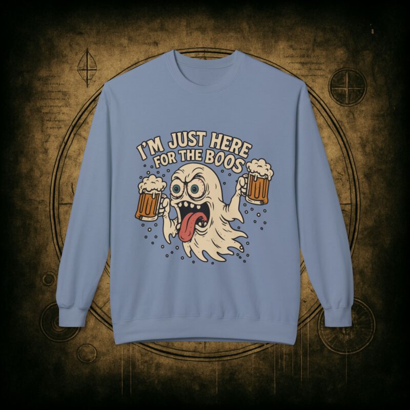 Here for the Boos Unisex Softstyle Sweatshirt - Image 25
