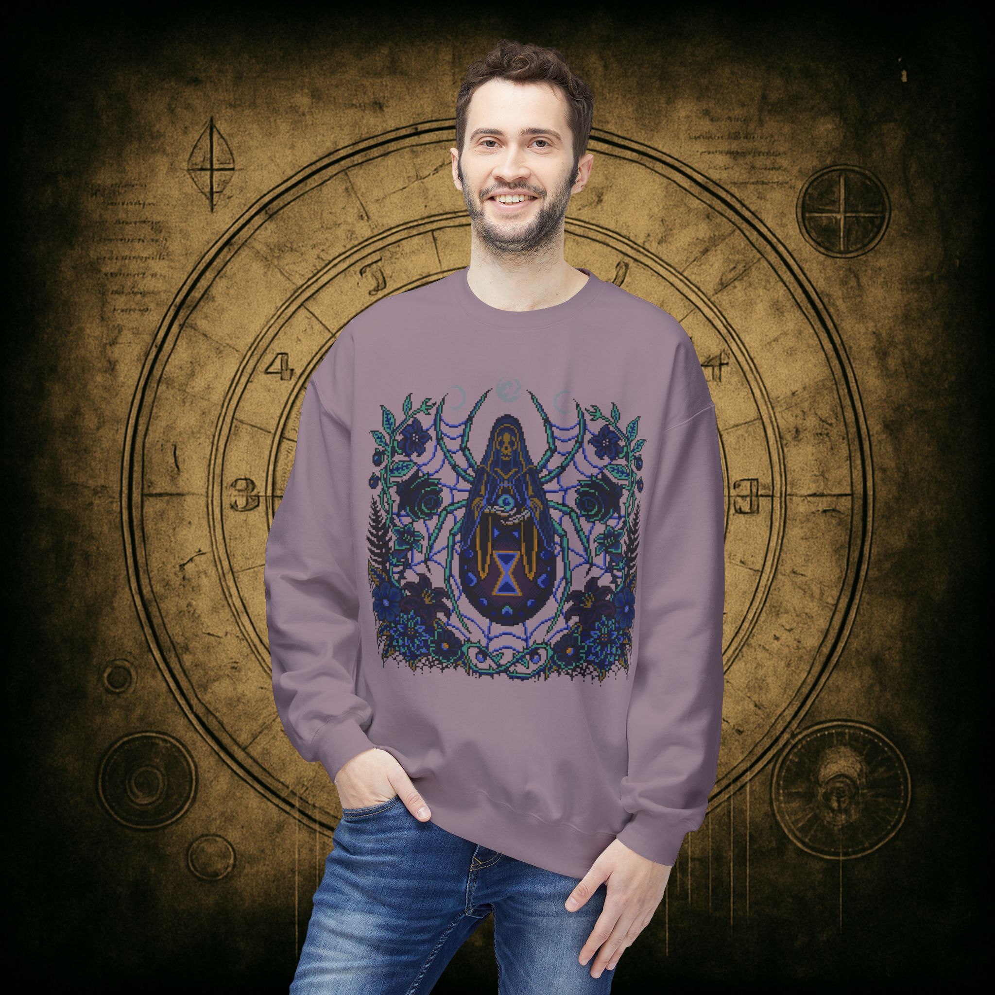 Black Widow Night Sweatshirt - Image 51