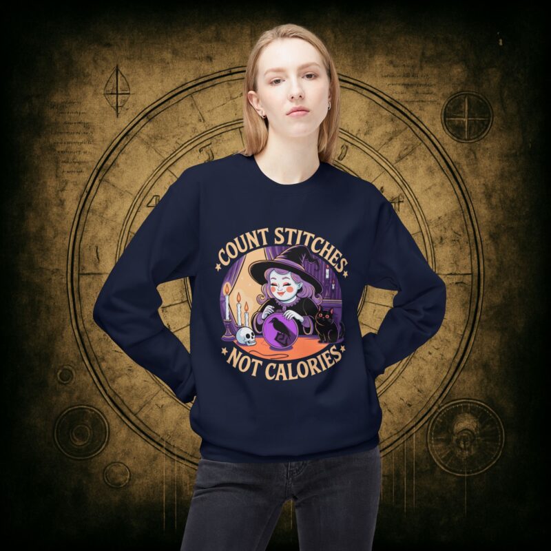 Count Stitches Unisex Sweatshirt - Image 35