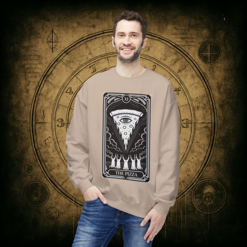 The Pizza Tarot Unisex Sweatshirt - Image 15