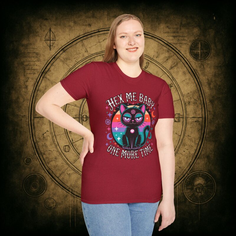 Hex Me Baby Unisex T-Shirt - Image 75
