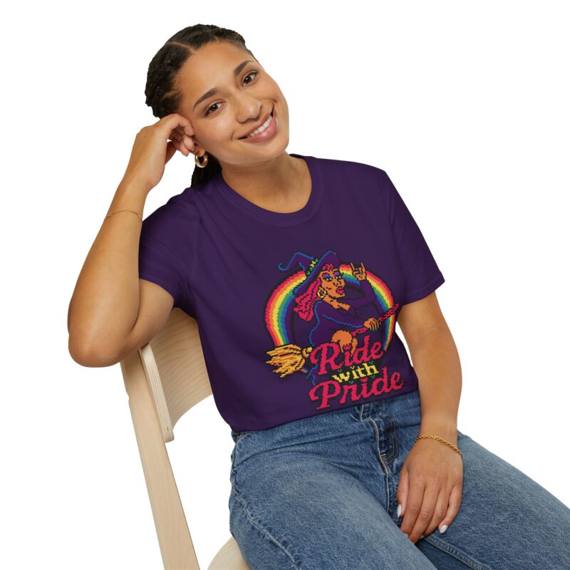Ride with Pride Unisex T-Shirt - Image 61