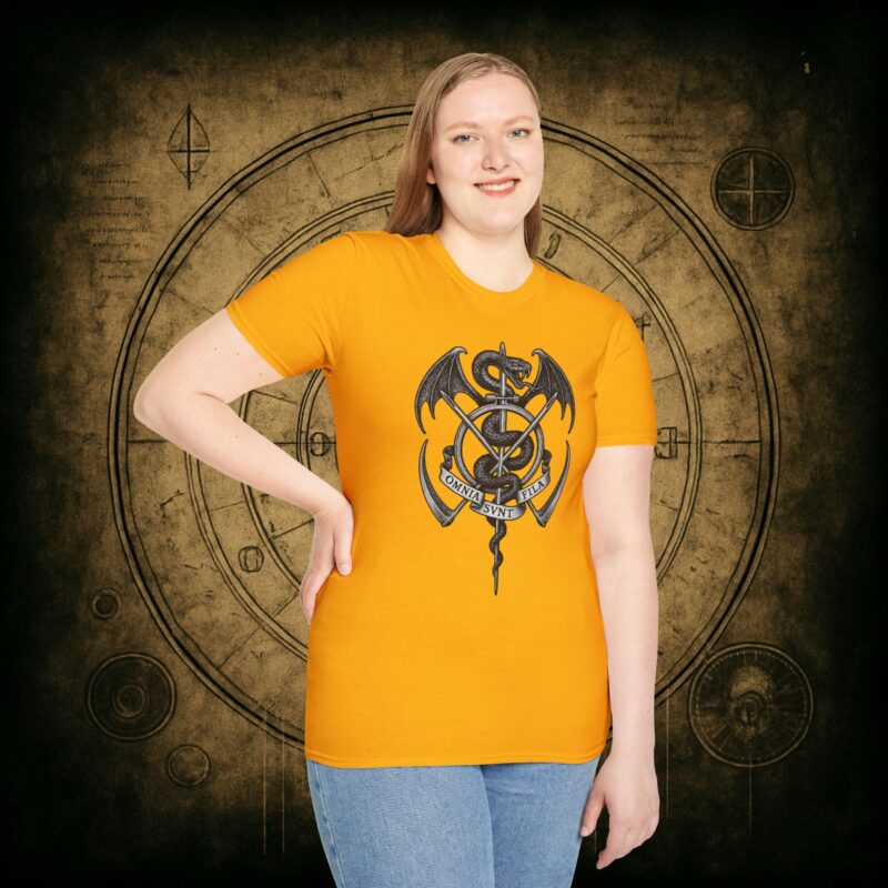 Omnia Sunt Fila Unisex T-shirt - Image 24