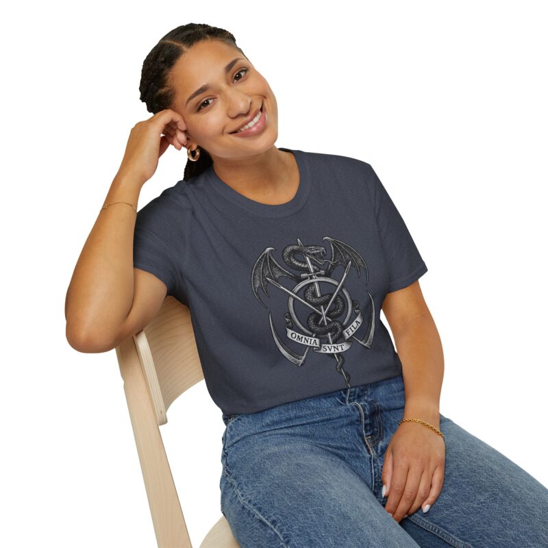 Omnia Sunt Fila Unisex T-shirt - Image 56