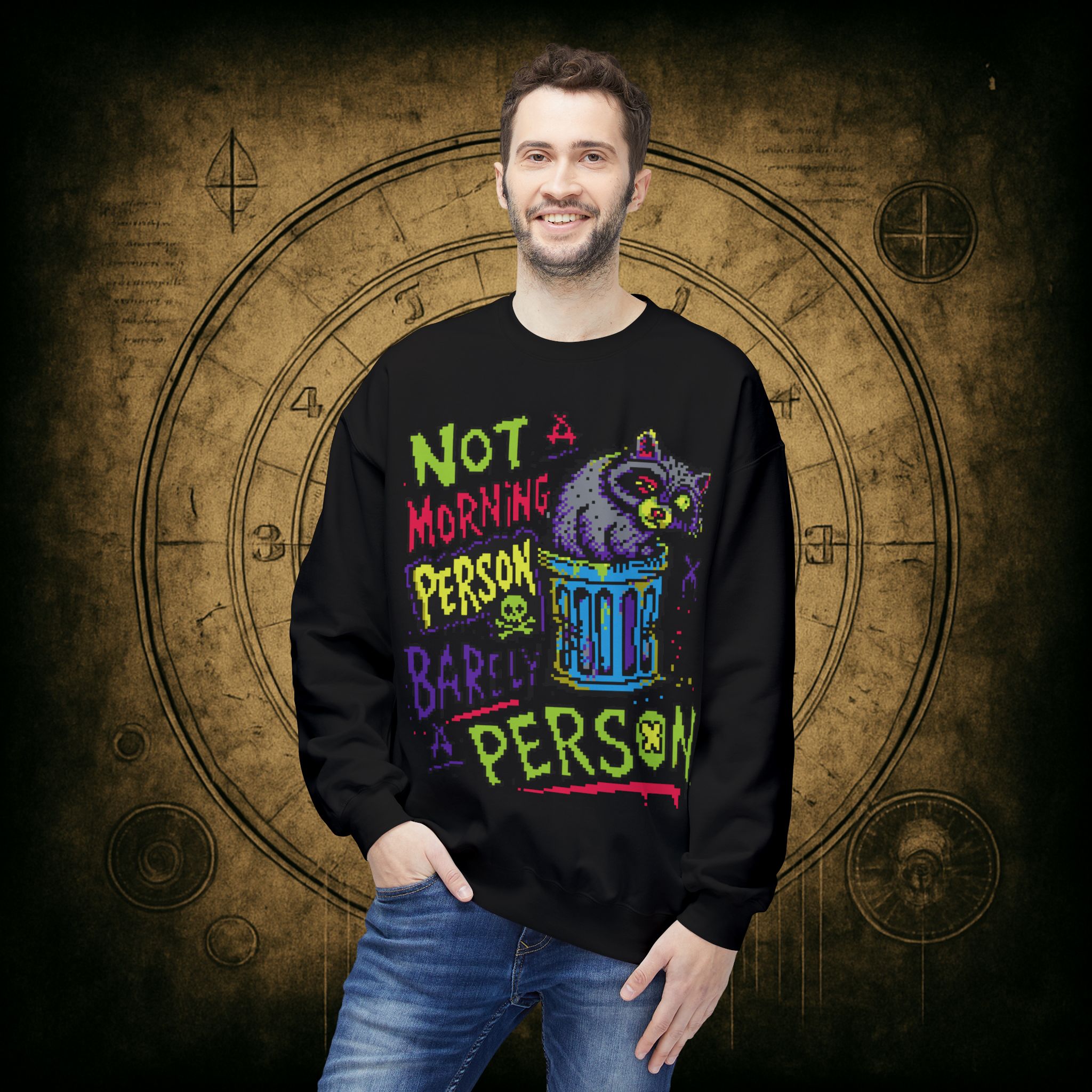 Not A Morning Person Sweatshirt - Image 3