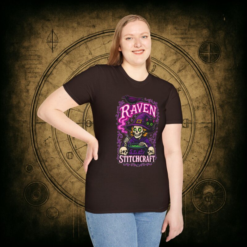 Raven Stitch Craft Brewing Unisex T-Shirt - Image 40