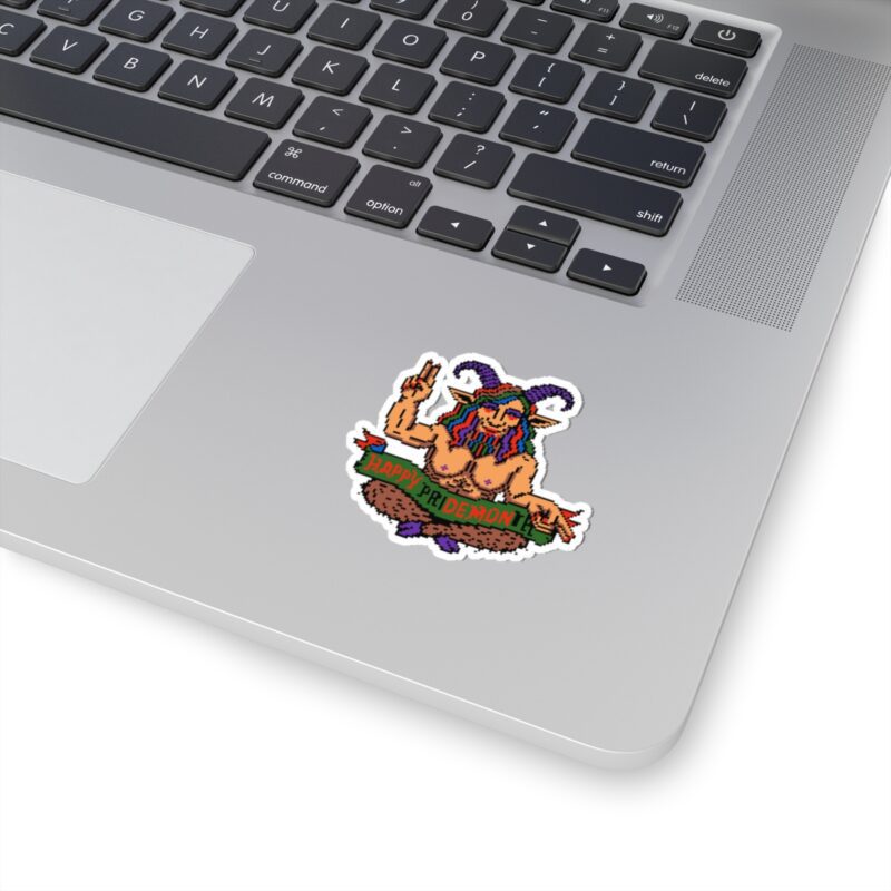 Happy priDEMONth Kiss-Cut Sticker - Image 8