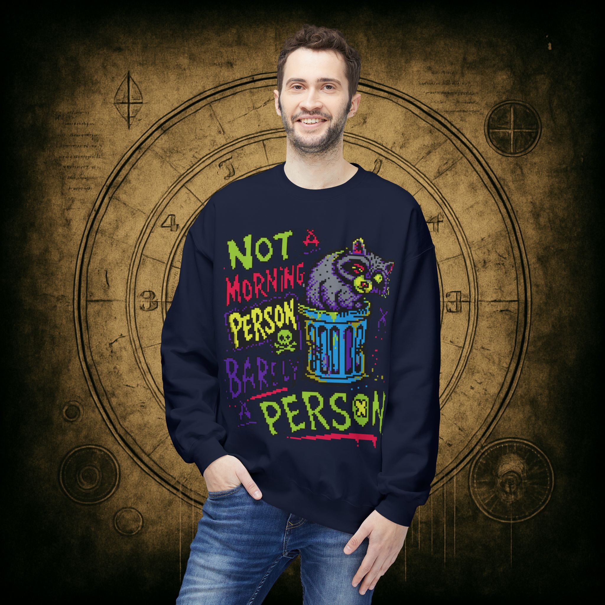 Not A Morning Person Sweatshirt - Image 47