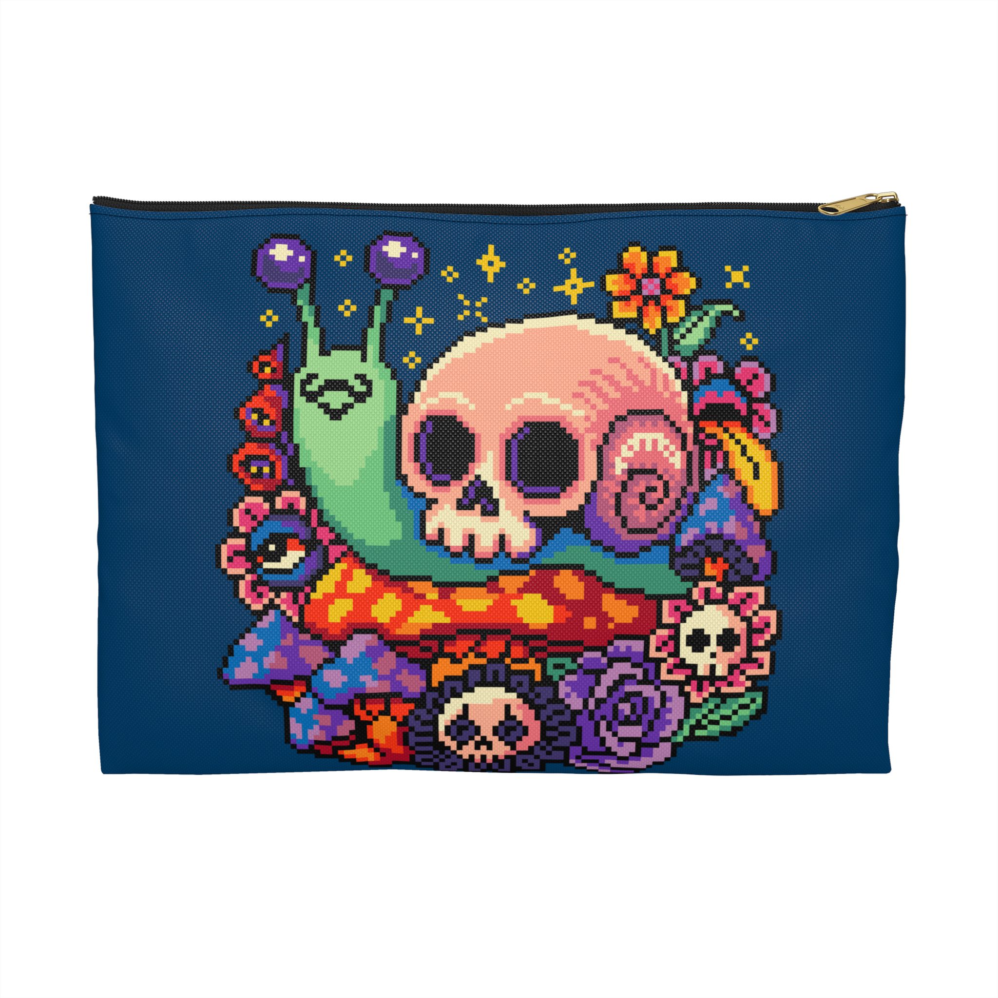 Skull Snail Project Bag