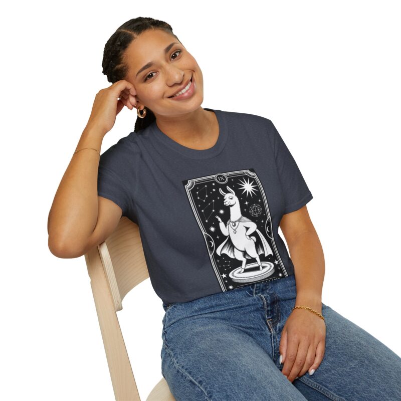 The Drama Llama Tarot Unisex T-Shirt - Image 56