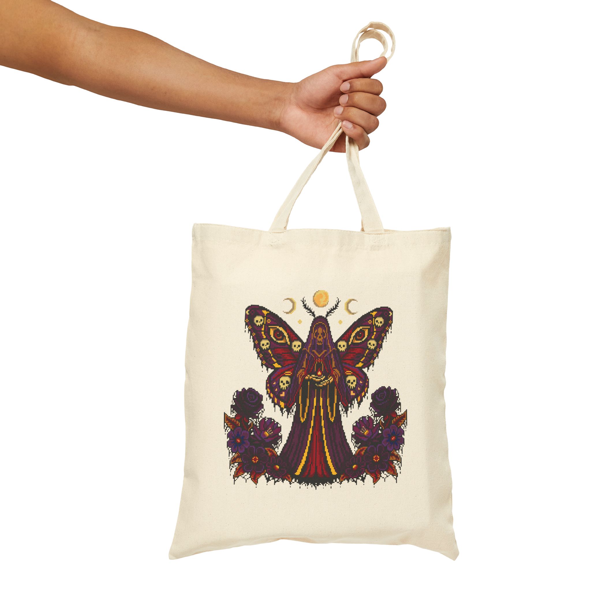 Death Moth Dusk Tote Bag - Image 12