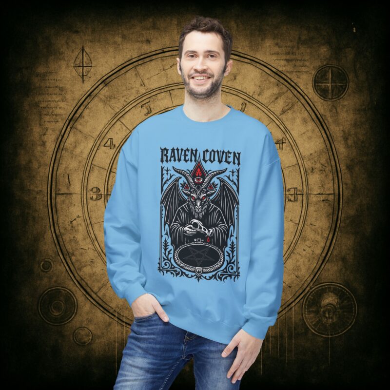 Raven Coven Initiation Unisex Sweatshirt - Image 24