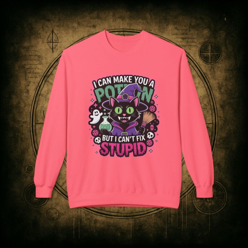 Can’t Fix Stupid Unisex Sweatshirt - Image 40