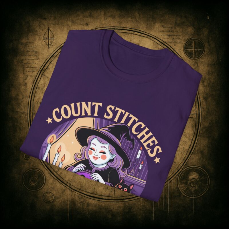 Count Stitches Unisex T-Shirt - Image 2