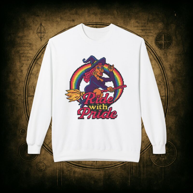 Ride with Pride Unisex Sweatshirt - Image 7