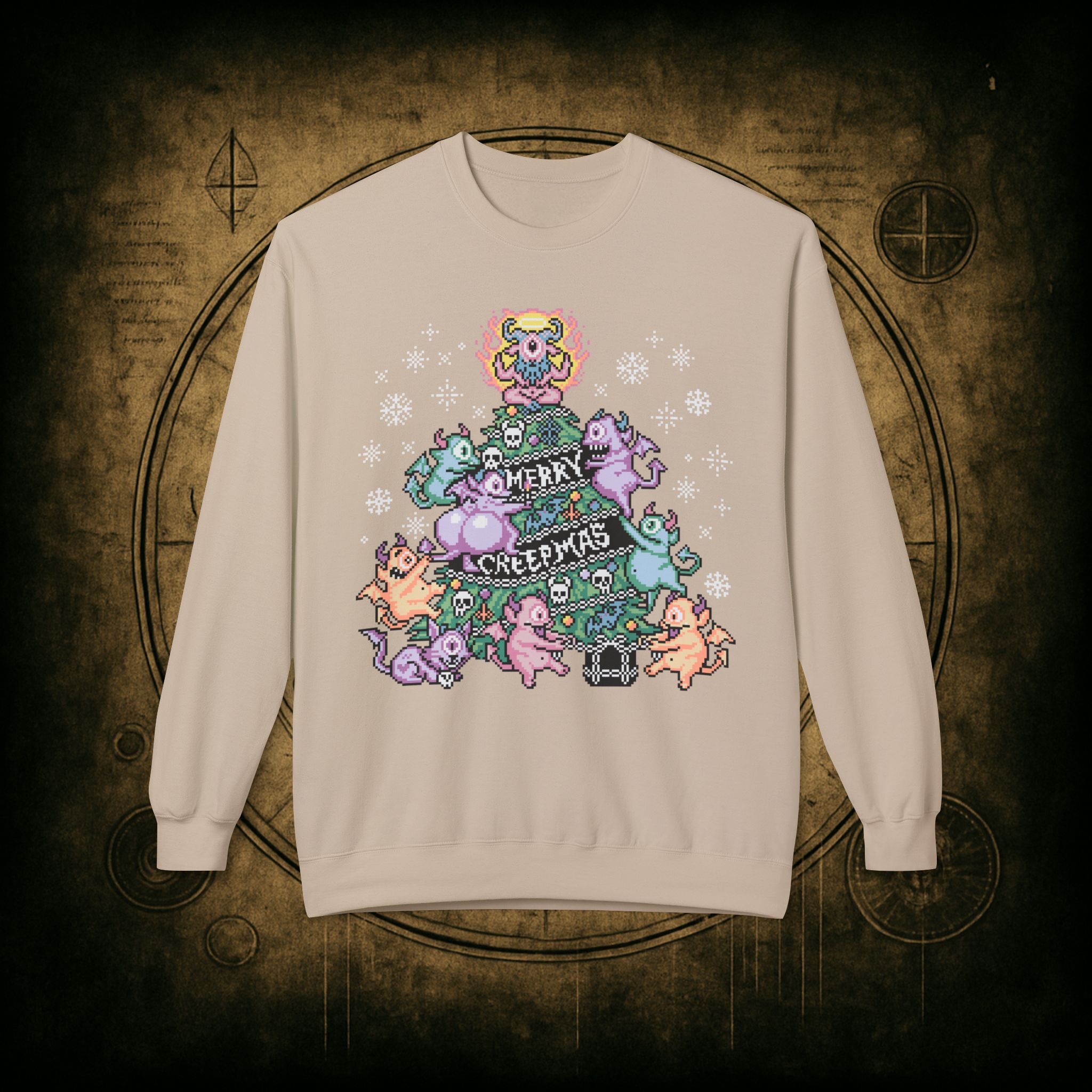 Merry Creepmas Sweatshirt - Image 17