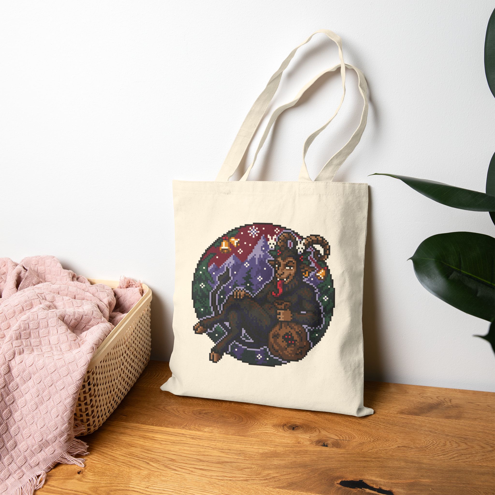 Naughty Krampus Tote Bag - Image 13