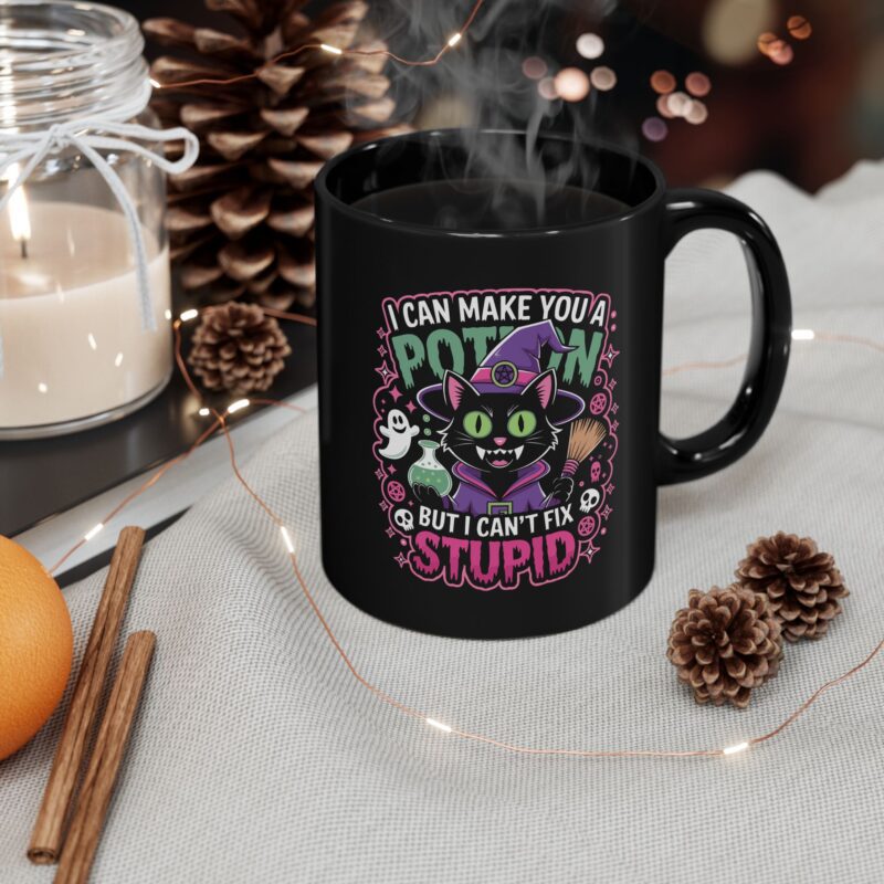Can’t Fix Stupid Ceramic Mug - Image 4