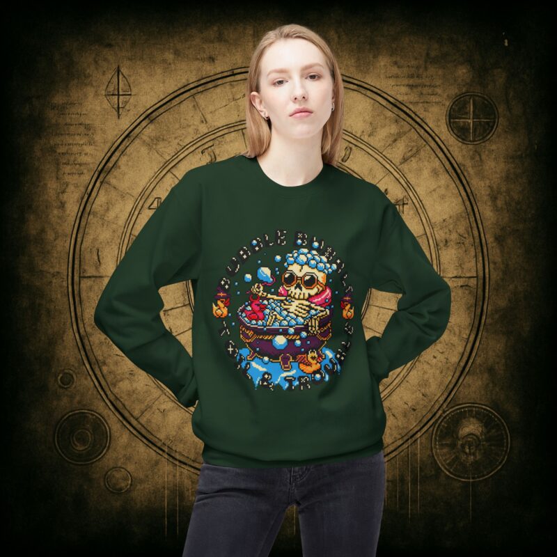 Bubble Bubble Unisex Sweatshirt - Image 17