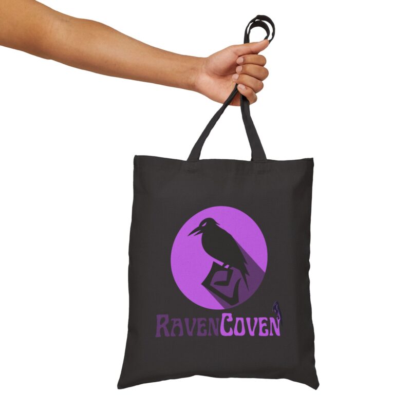 Raven Coven Logo Tote Bag - Image 5