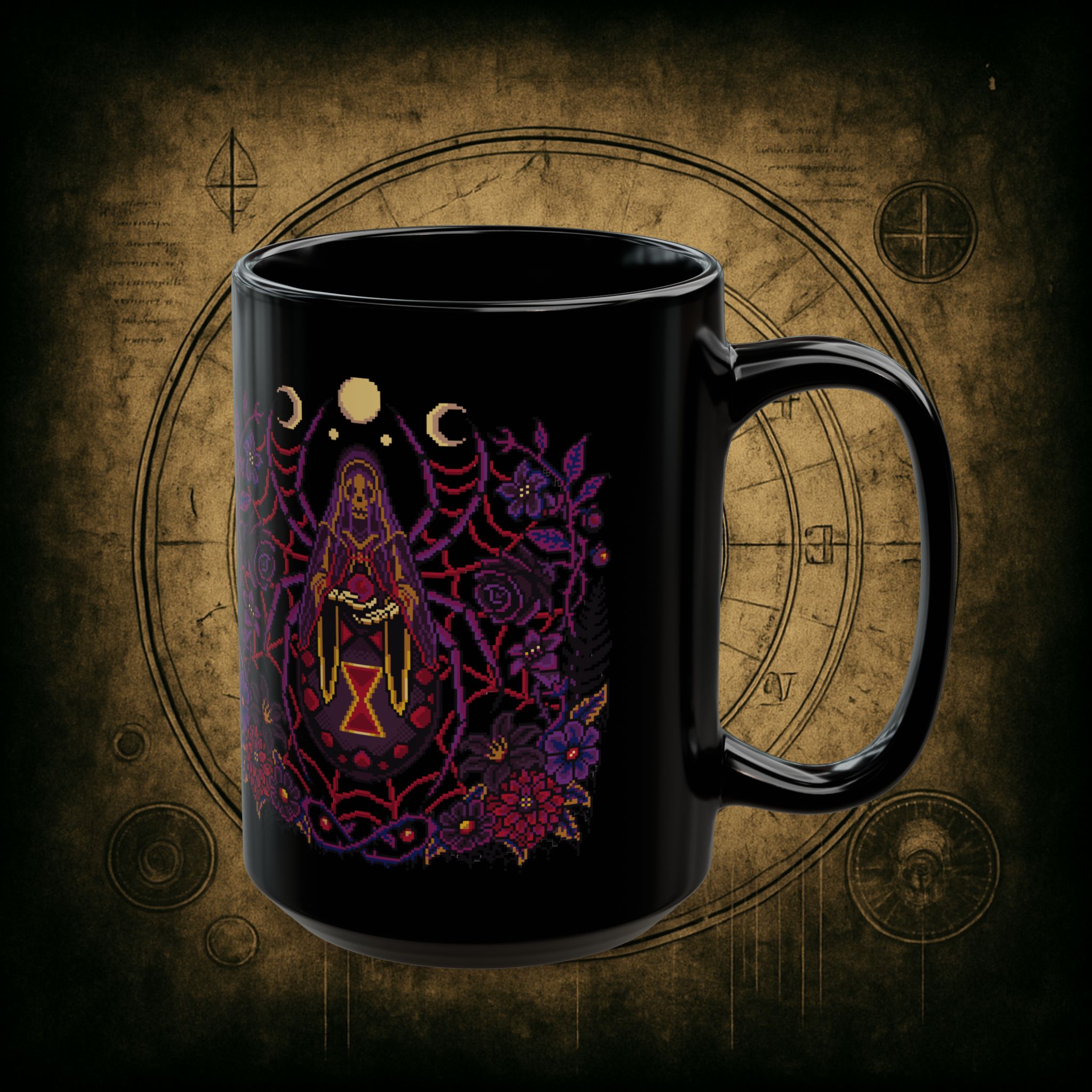 Black Widow Dusk Ceramic Mug - Image 7