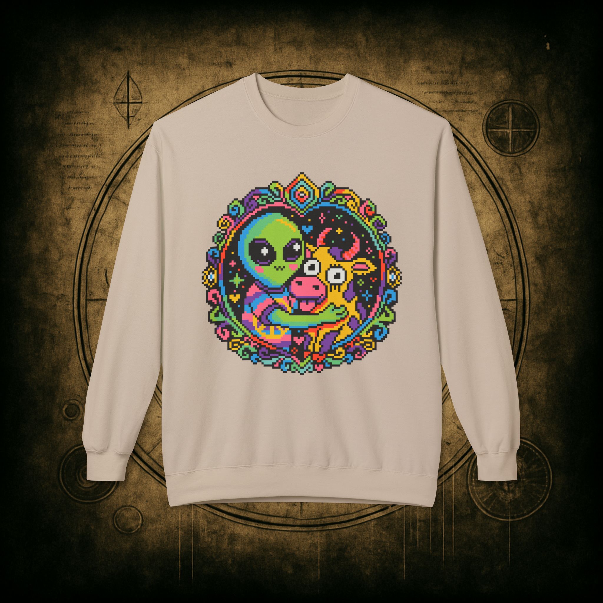 Space Cow Sweatshirt - Image 17