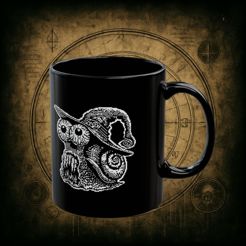 Zombie Snail Ceramic Mug - Image 2