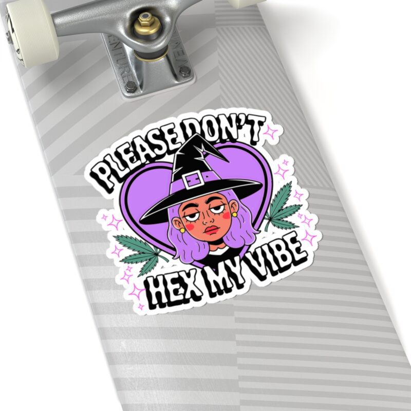 Don’t Hex My Vibe Kiss-Cut Sticker - Image 23